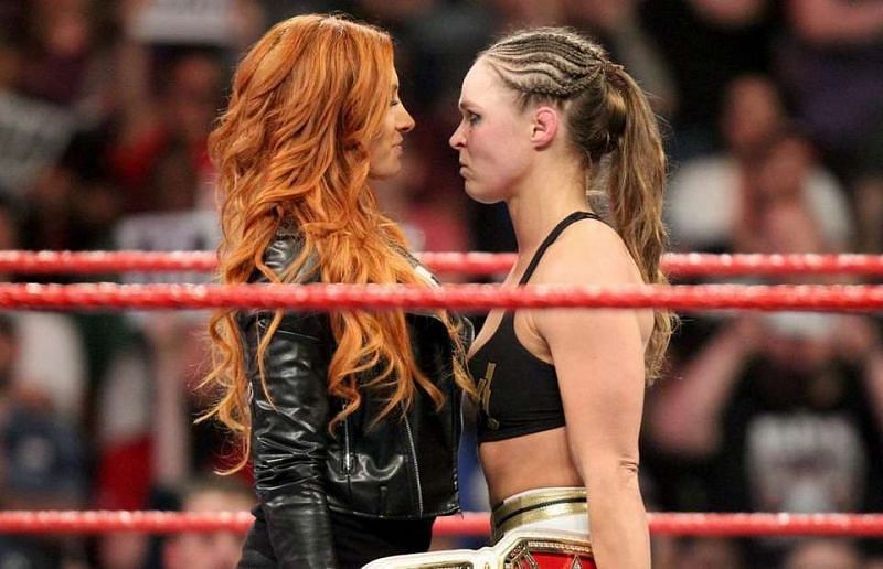 Fans have been waiting for Ronda's return